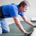 Does commercial carpet have to be glued down?
