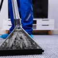 What do commercial carpet cleaners use?