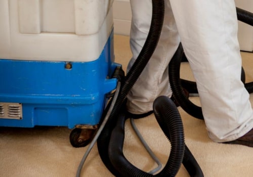 How do commercial carpet cleaners work?